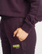 Tennis Polo Pullover - Purple