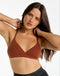 Elemental Crossover Bralette - Brown
