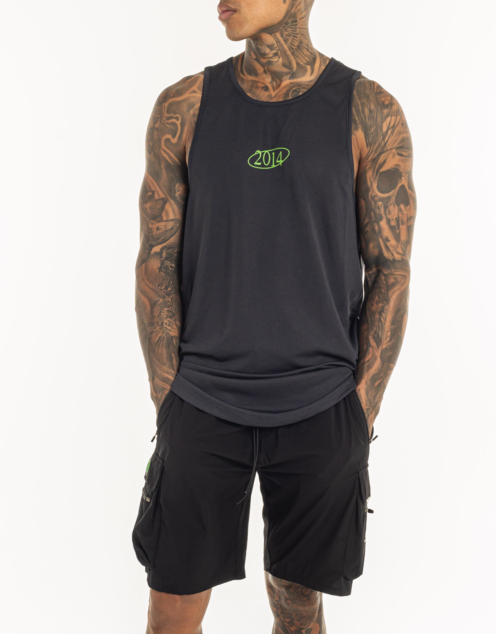 MLBRN Singlet - Midnight Grey