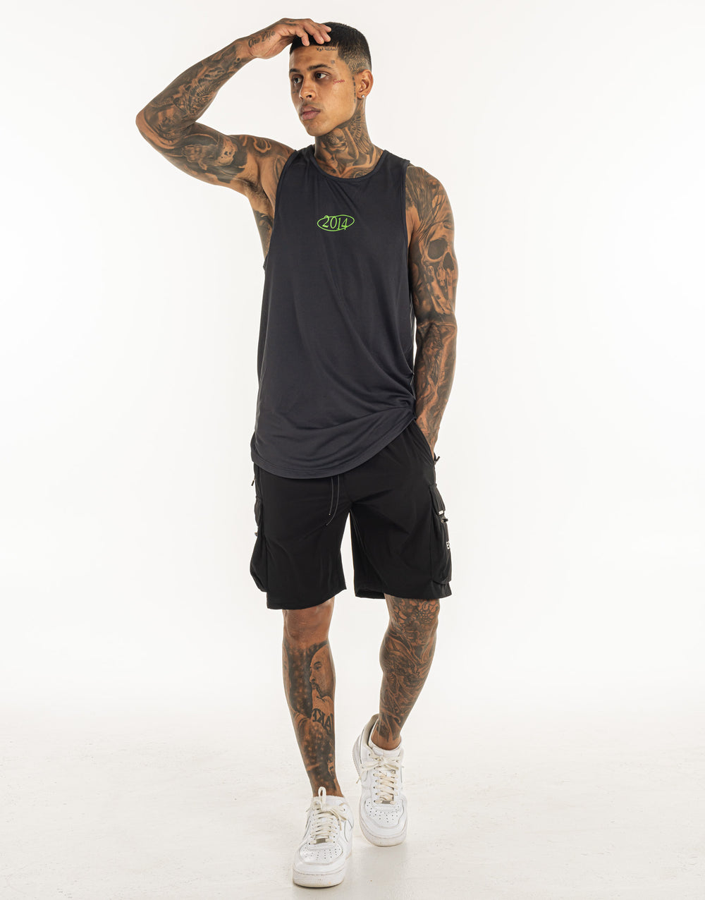 MLBRN Singlet - Black