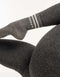 Stripe Socks (1 Pair) - Charcoal