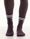Stripe Socks (1 Pair) - Purple