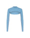 Echt Ribbed High Cut Long Sleeve - Process Blue