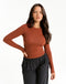 Elemental Long Sleeve T-Shirt - Brown