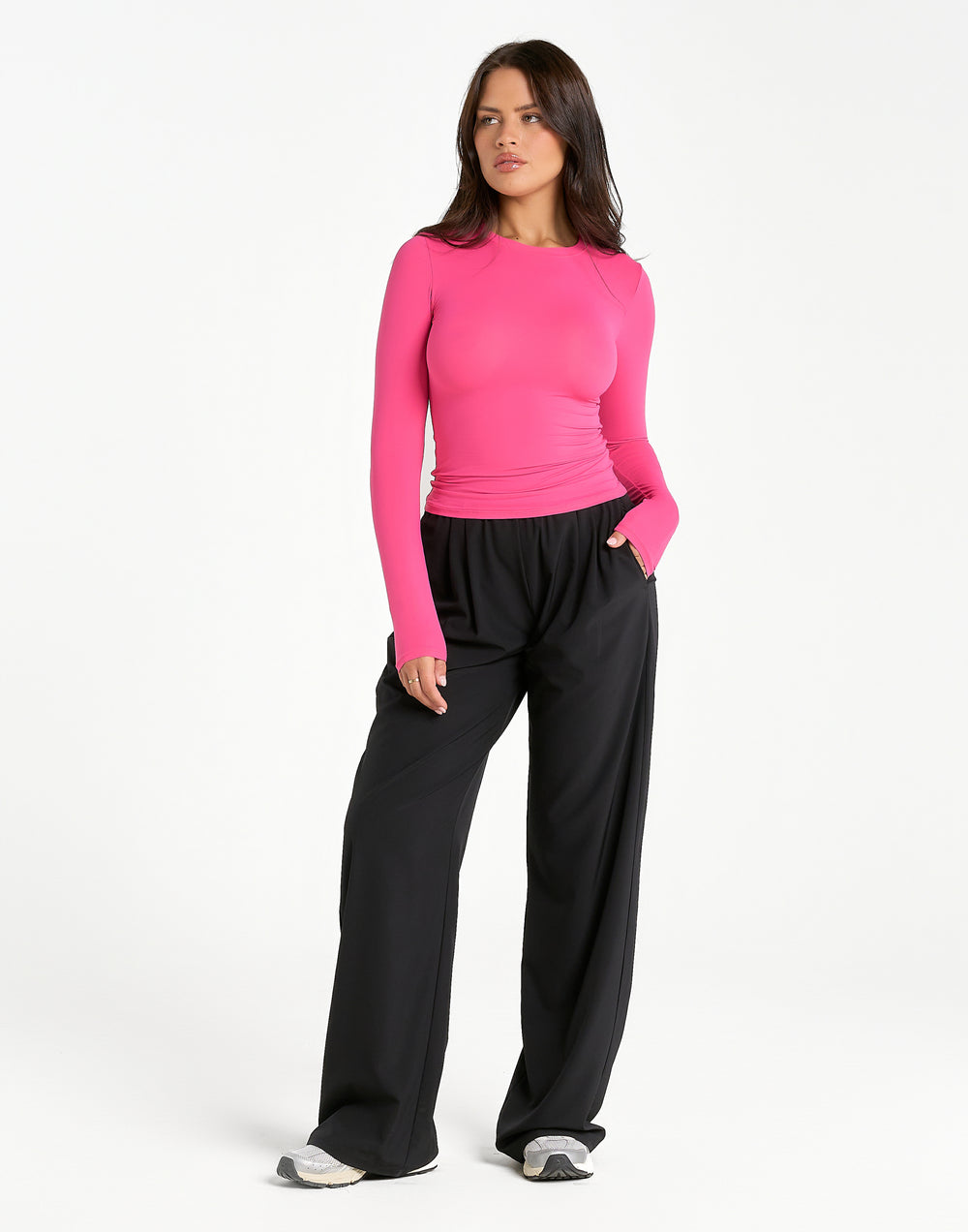 Elemental Long Sleeve T-Shirt - Pink