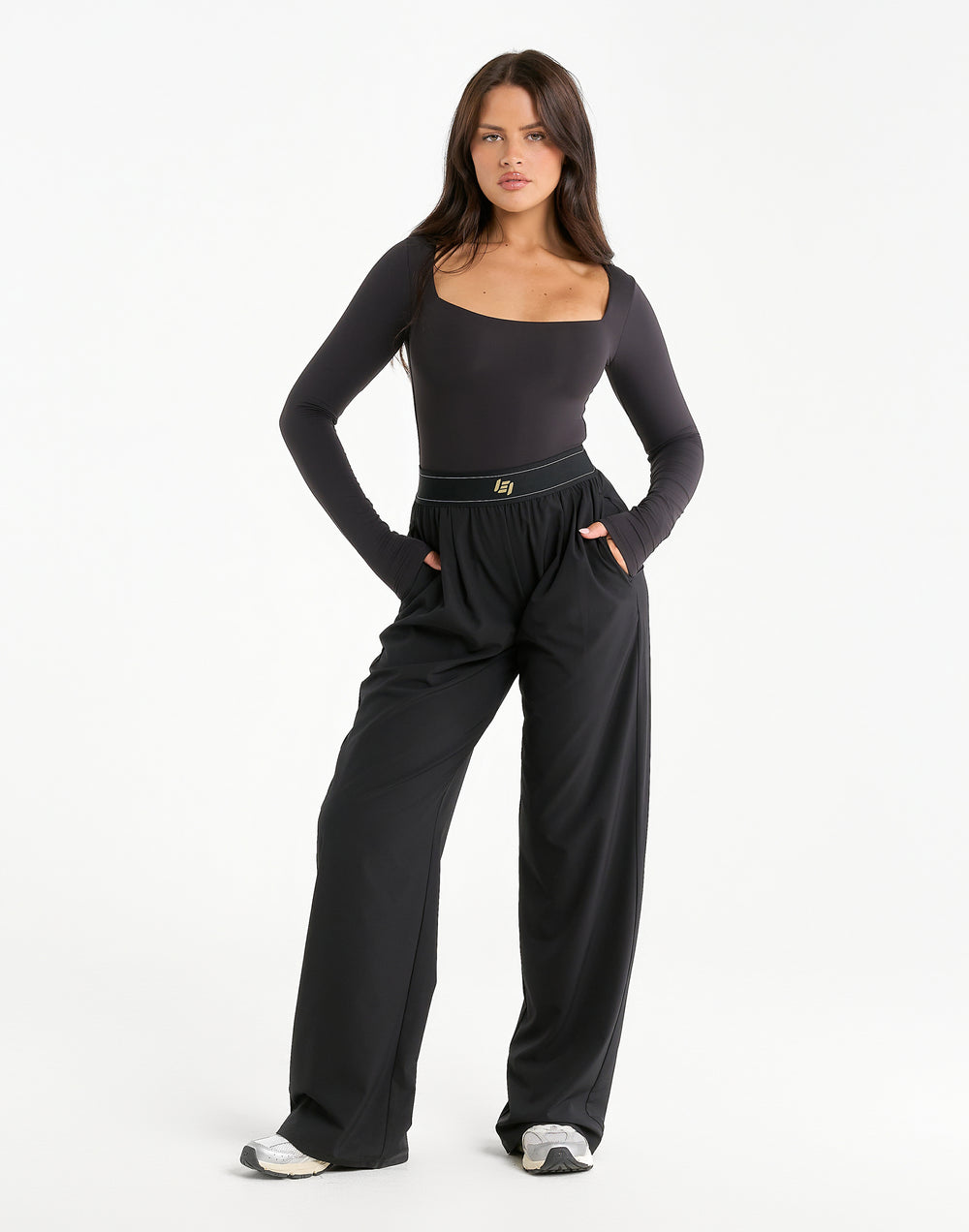 Elemental L Square Bodysuit - Black