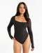 Elemental L Square Bodysuit - Black