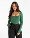 Elemental L Square Bodysuit - Green