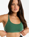Elemental Raceback Scoop Bralette - Green
