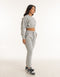 Esteem Cropped Sweater - Heather Grey