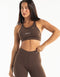 Range Sportsbra - Fudge Brown