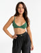 Elemental Triangle Bralette - Green