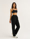 Elemental Straight Leg Sweatpants - Black