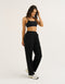 Elemental Straight Leg Sweatpants - Black