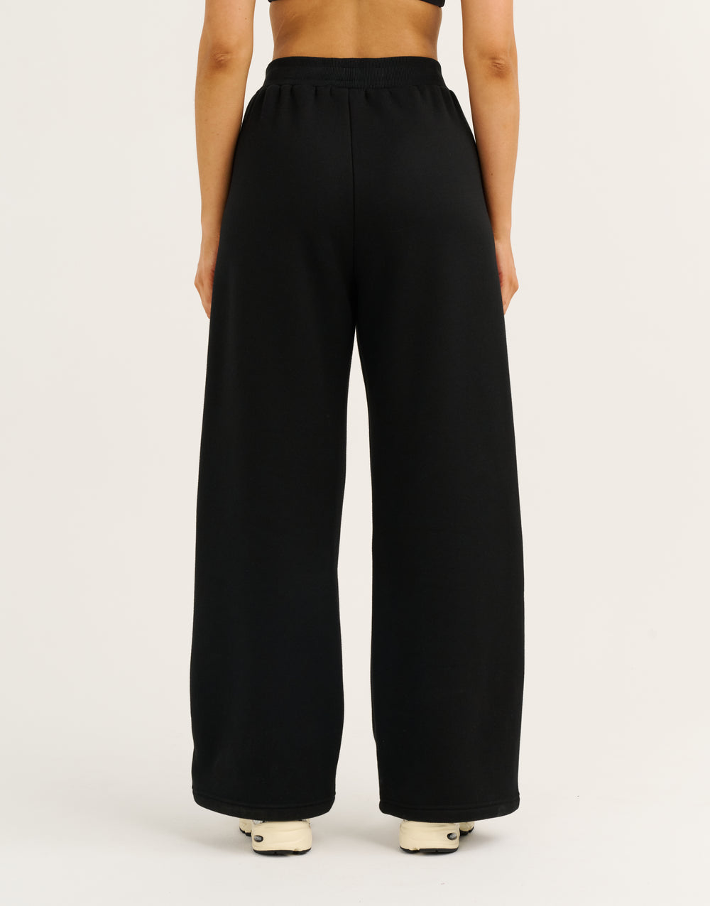 Elemental Wide Leg Sweatpants - Black