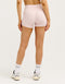 Lycra Invisible Scrunch Pocket Shorts - Mauve