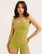 Lycra Seamless Tank - Olive