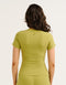 Lycra Seamless Tee - Olive