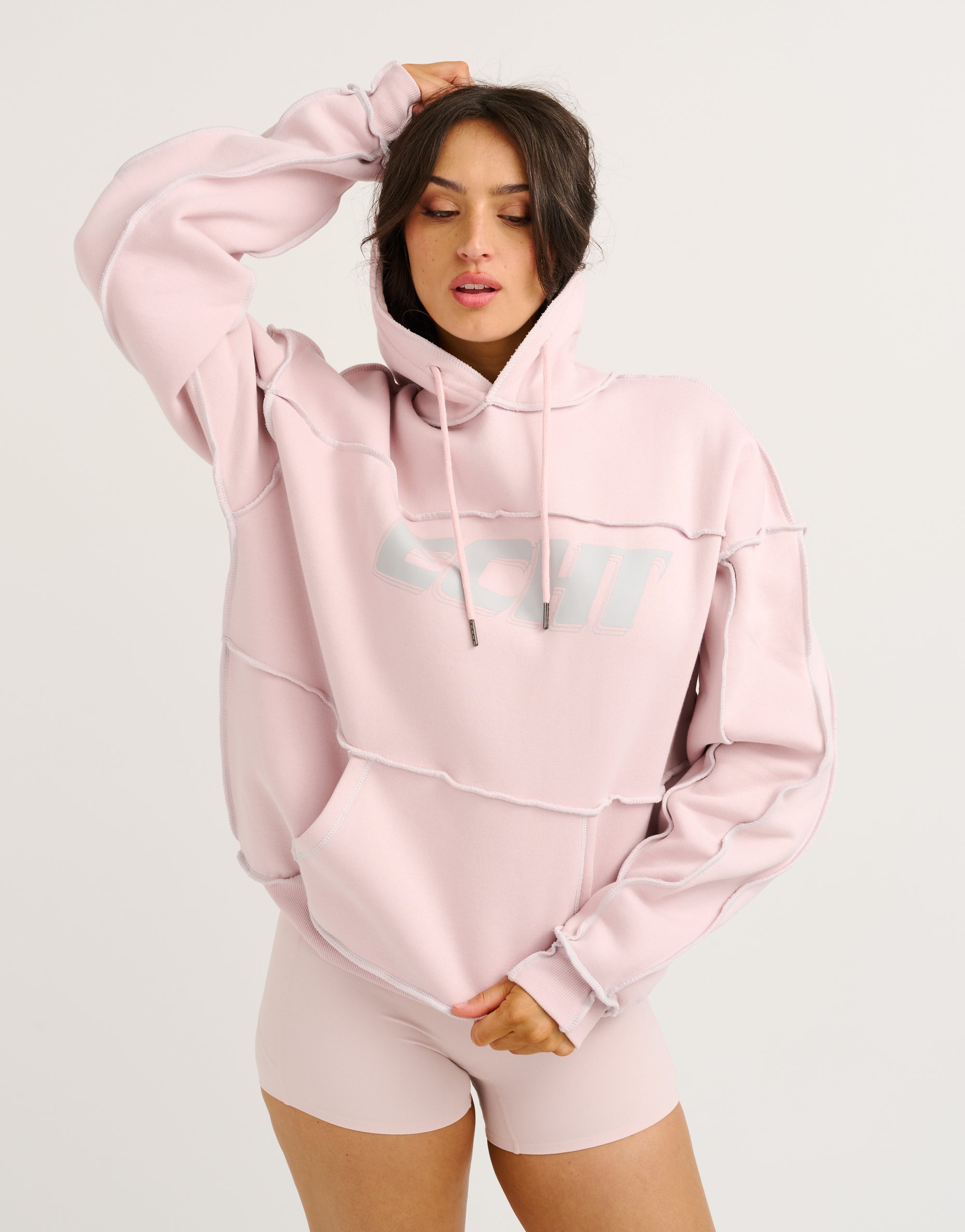 Track Hoodie - Mauve