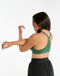 Elemental Raceback Scoop Bralette - Green