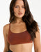 Elemental Scoop Bralette - Brown