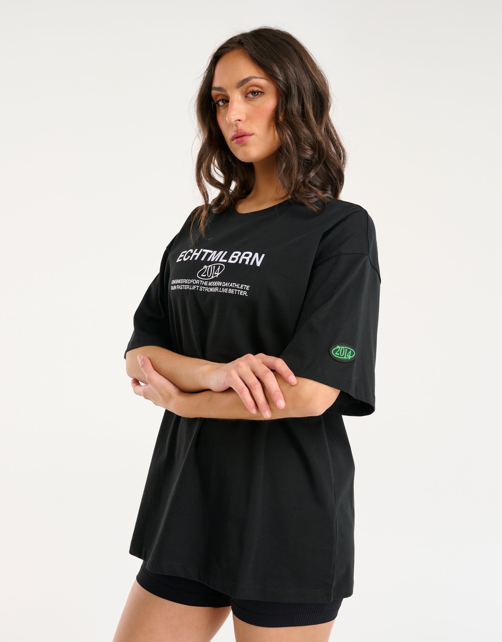 MLBRN Oversize Tee - Black