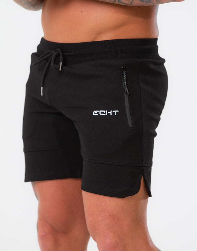 Echt Force Knit Shorts - Black