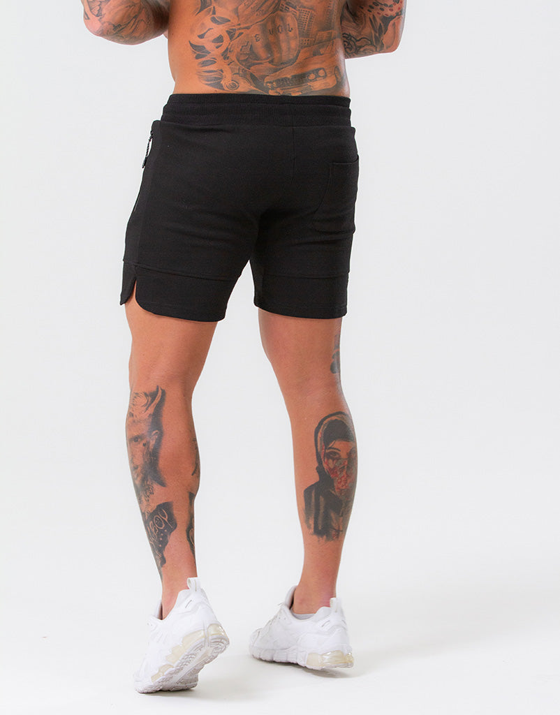 Echt Force Knit Shorts - Black