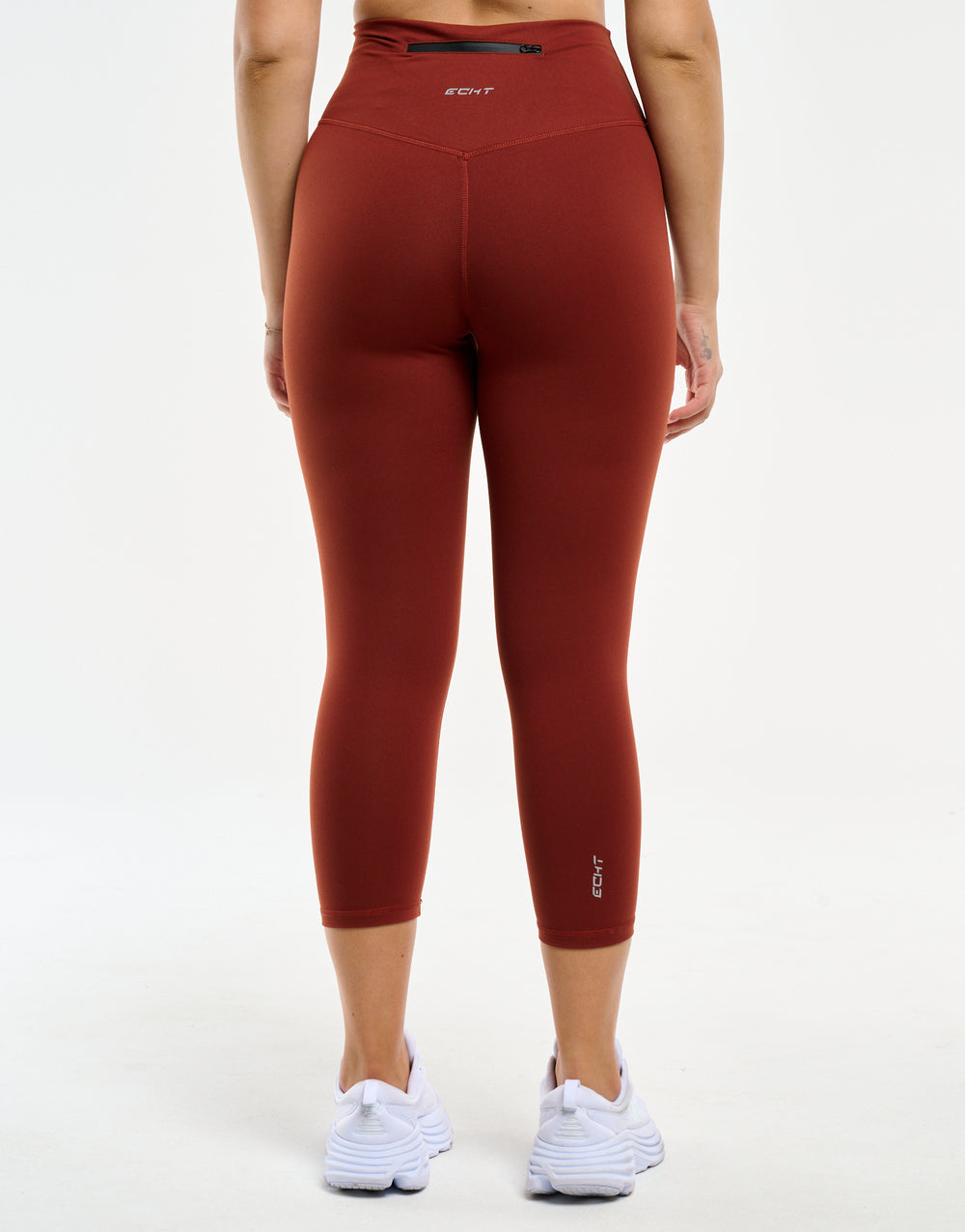 All Day Crop Leggings - Brown