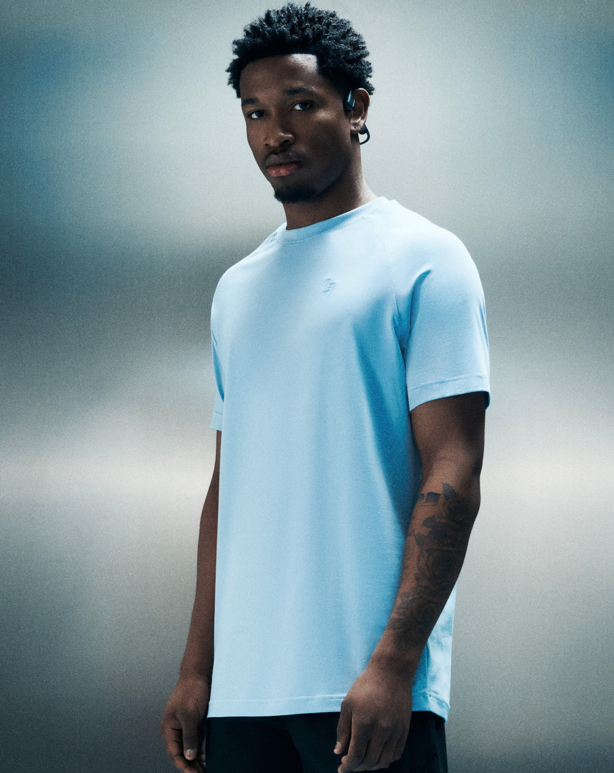 Foundation Tee 30" - Dusty Blue