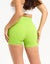 Range Bike Shorts 4" - Lime Green