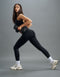 Arise Scrunch Leggings V2 - Stealth Black