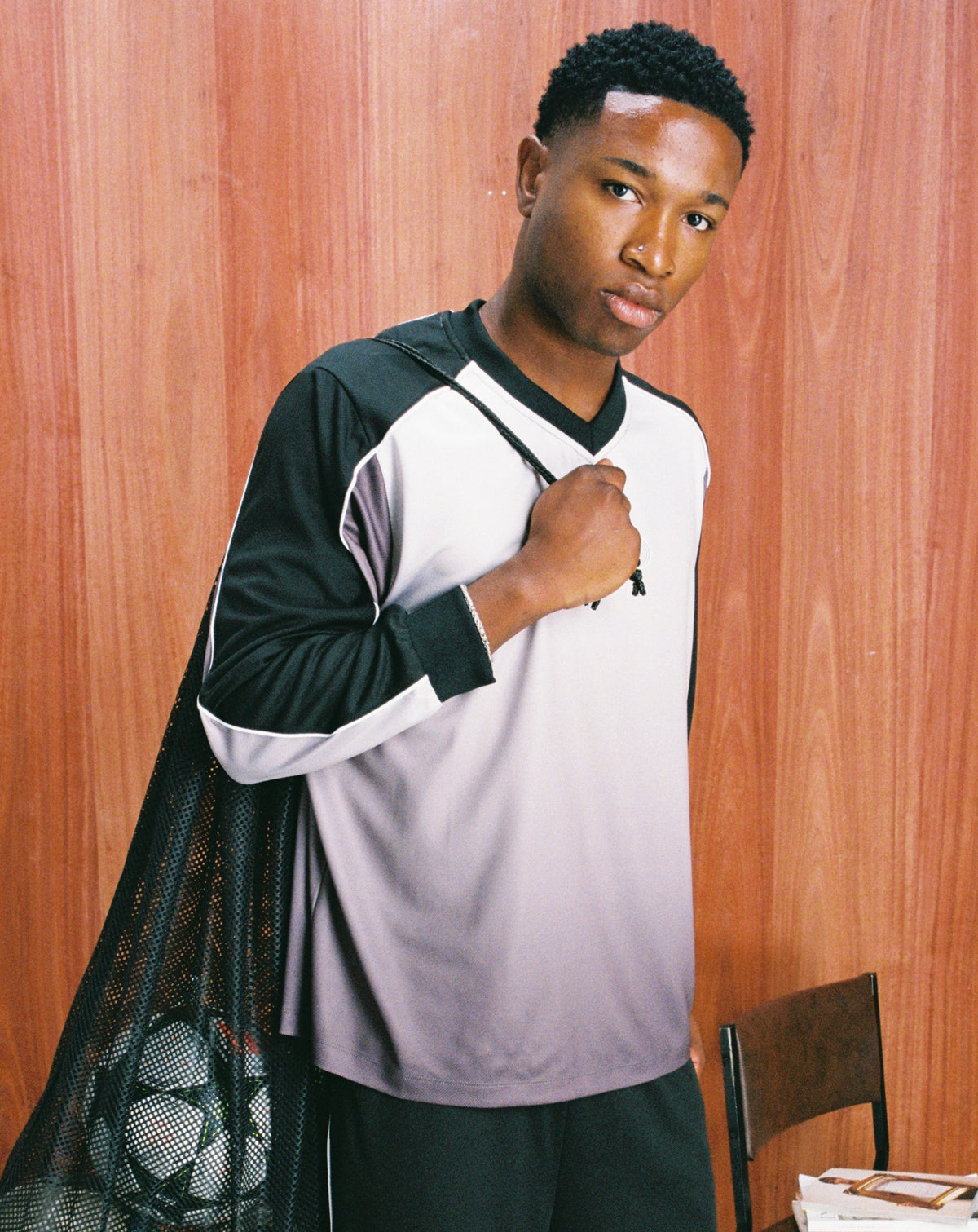 Club Gradient Long Sleeve - Black