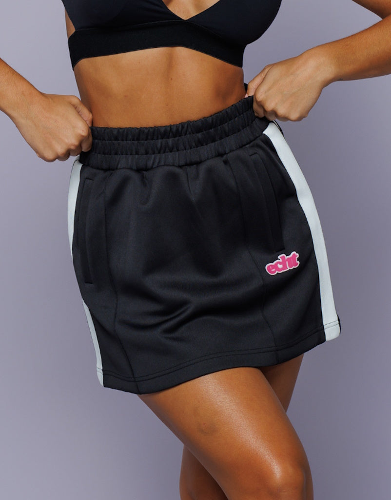 Blur Athletic Skirt - Black