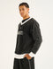 Club V Neck Sweatshirt - Black