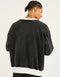 Club V Neck Sweatshirt - Black