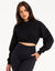 Esteem Cropped Sweater - Black