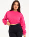 Esteem Cropped Sweater - Pink
