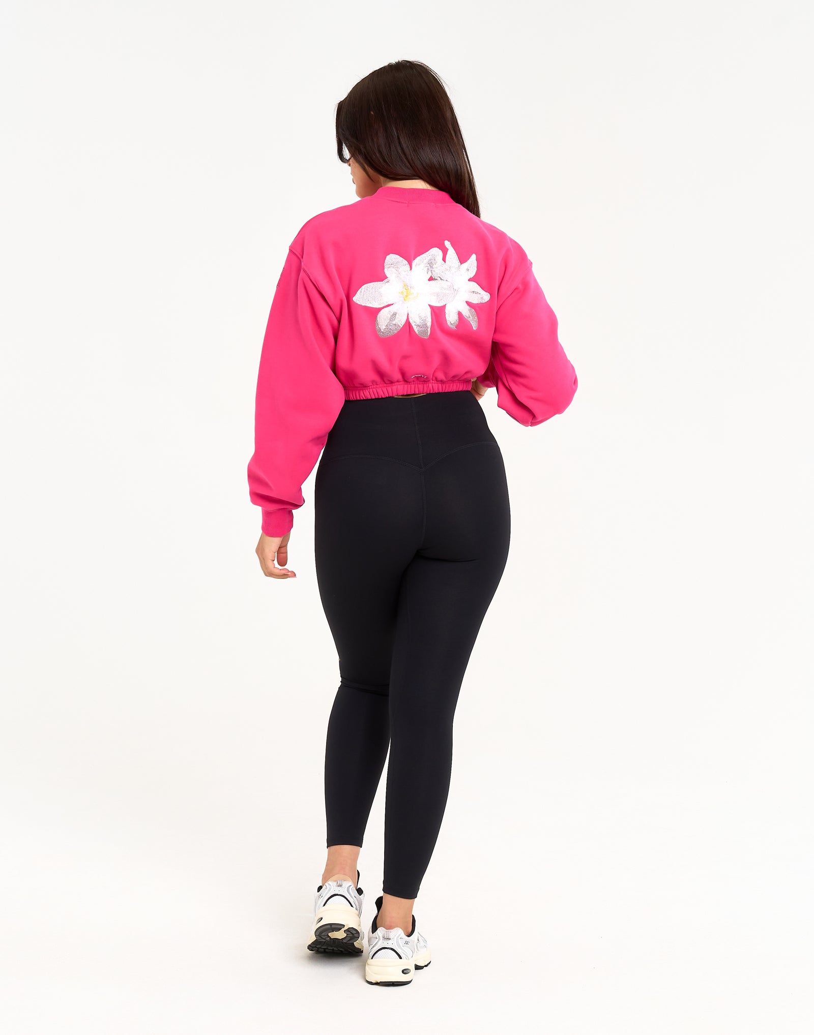 Esteem Cropped Sweater - Pink