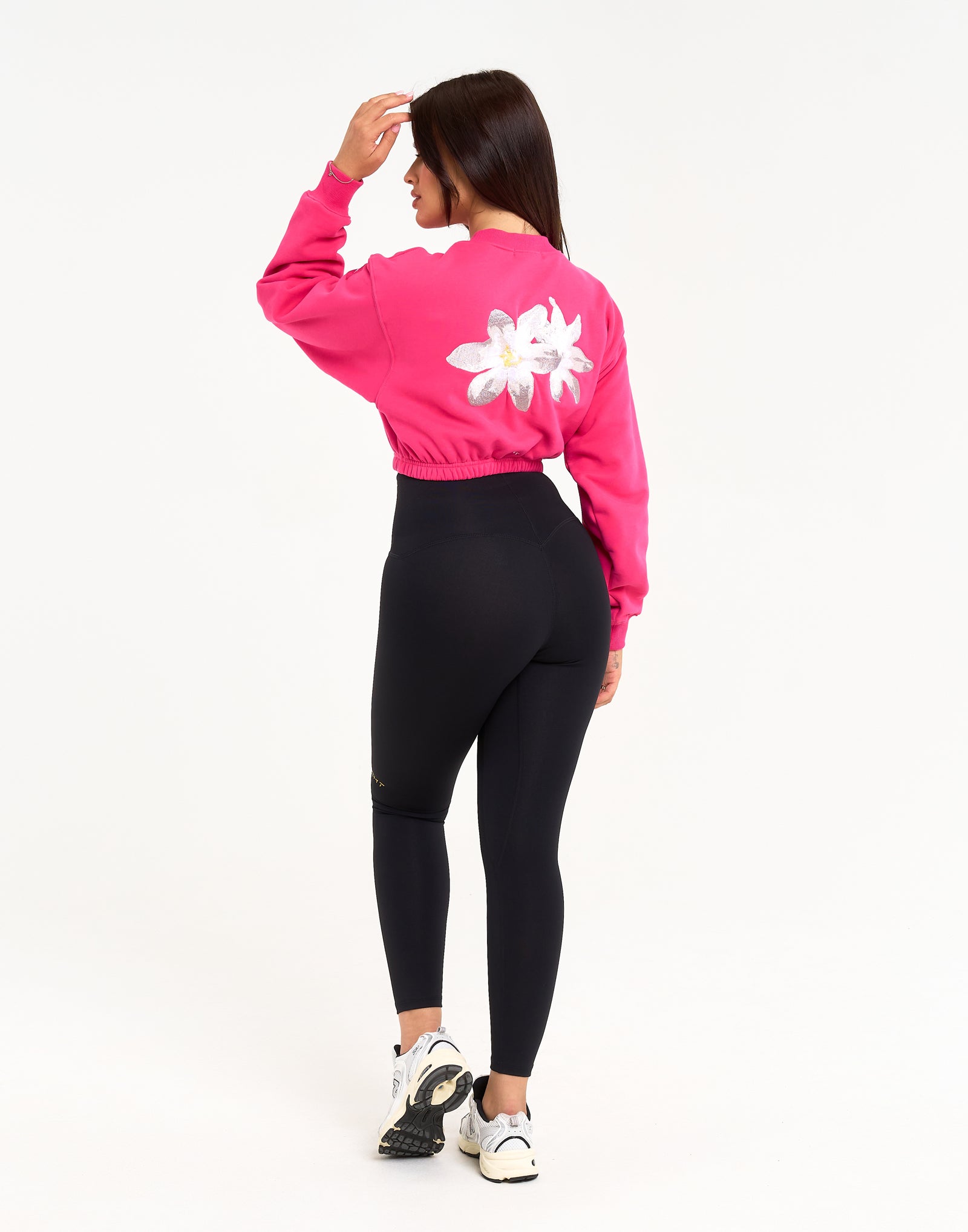Esteem Cropped Sweater - Pink