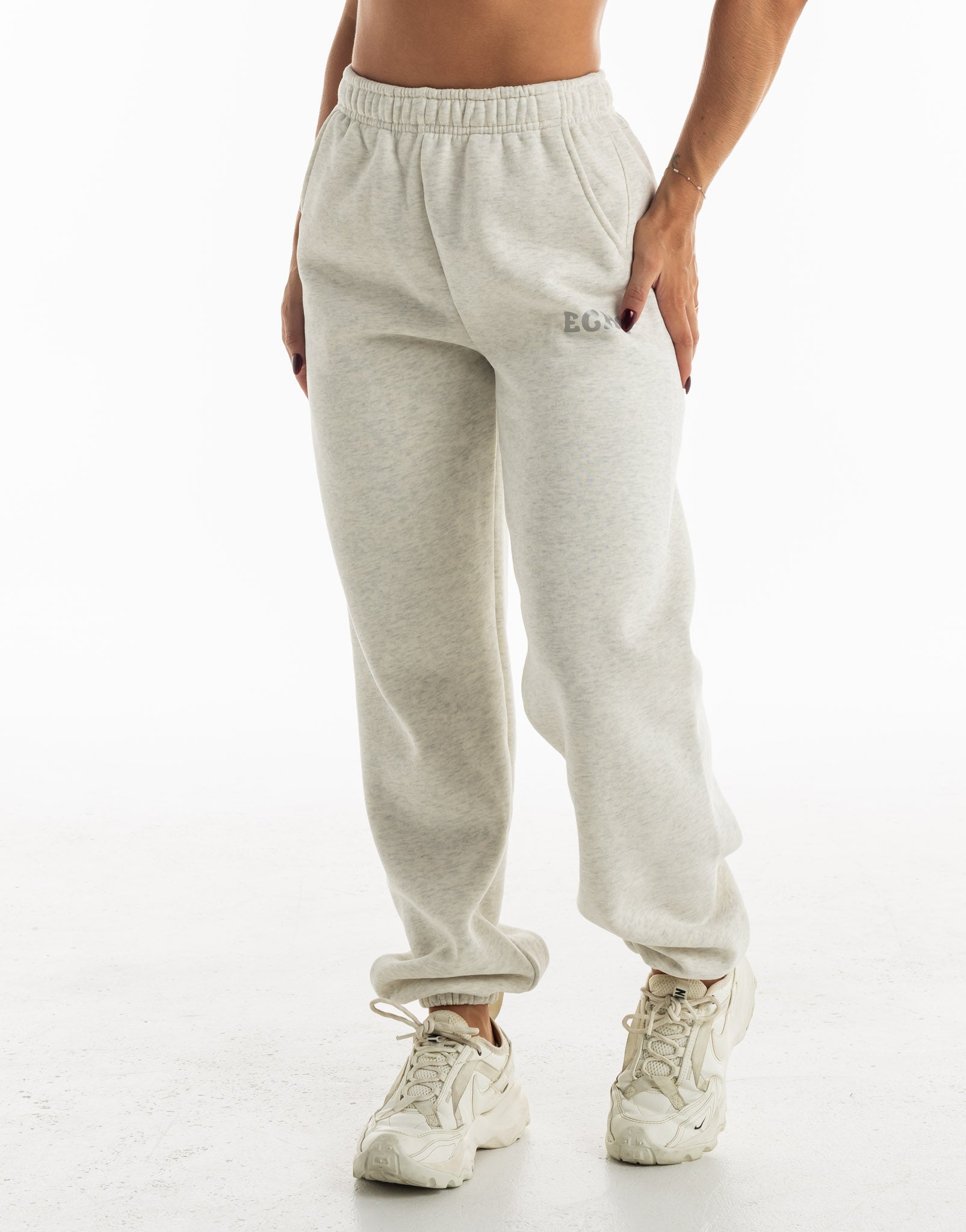 Bubble Joggers Grey White