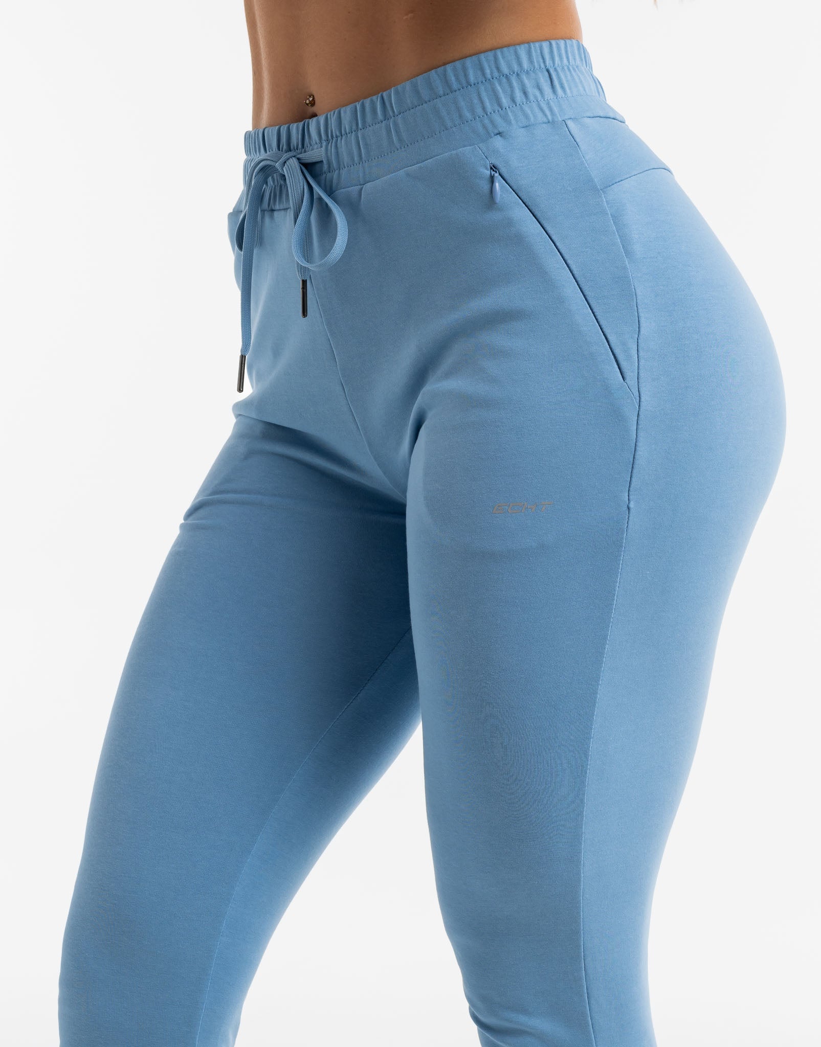 Ladies Tapered Joggers V2 - Process Blue