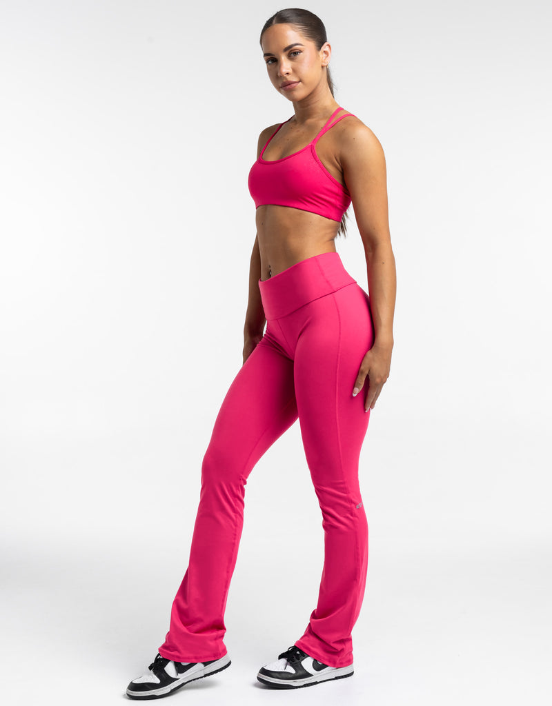 Fold Over Flare Legging