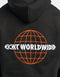 Worldwide Hoodie - Black/Orange