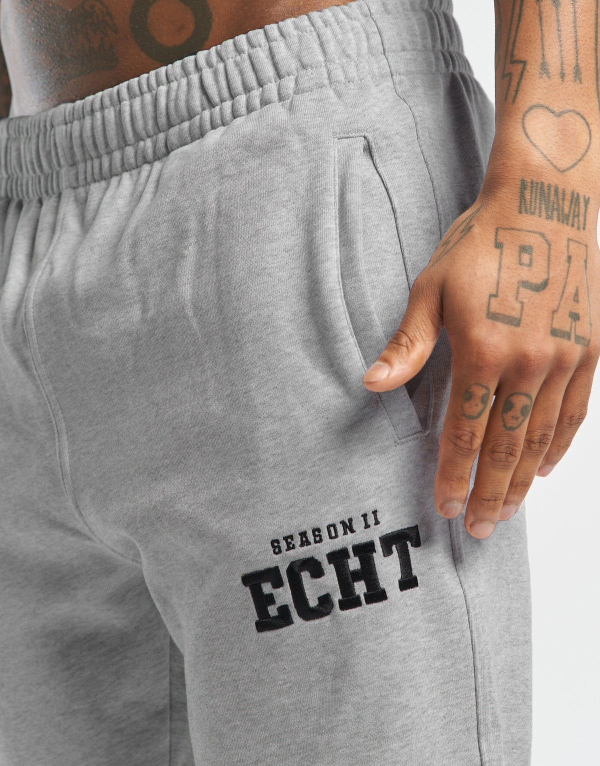 Season II Joggers - Heather Light Grey