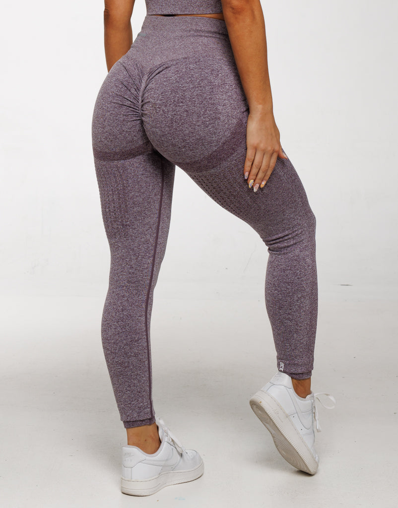 Arise Scrunch Air Leggings - Purple Marl
