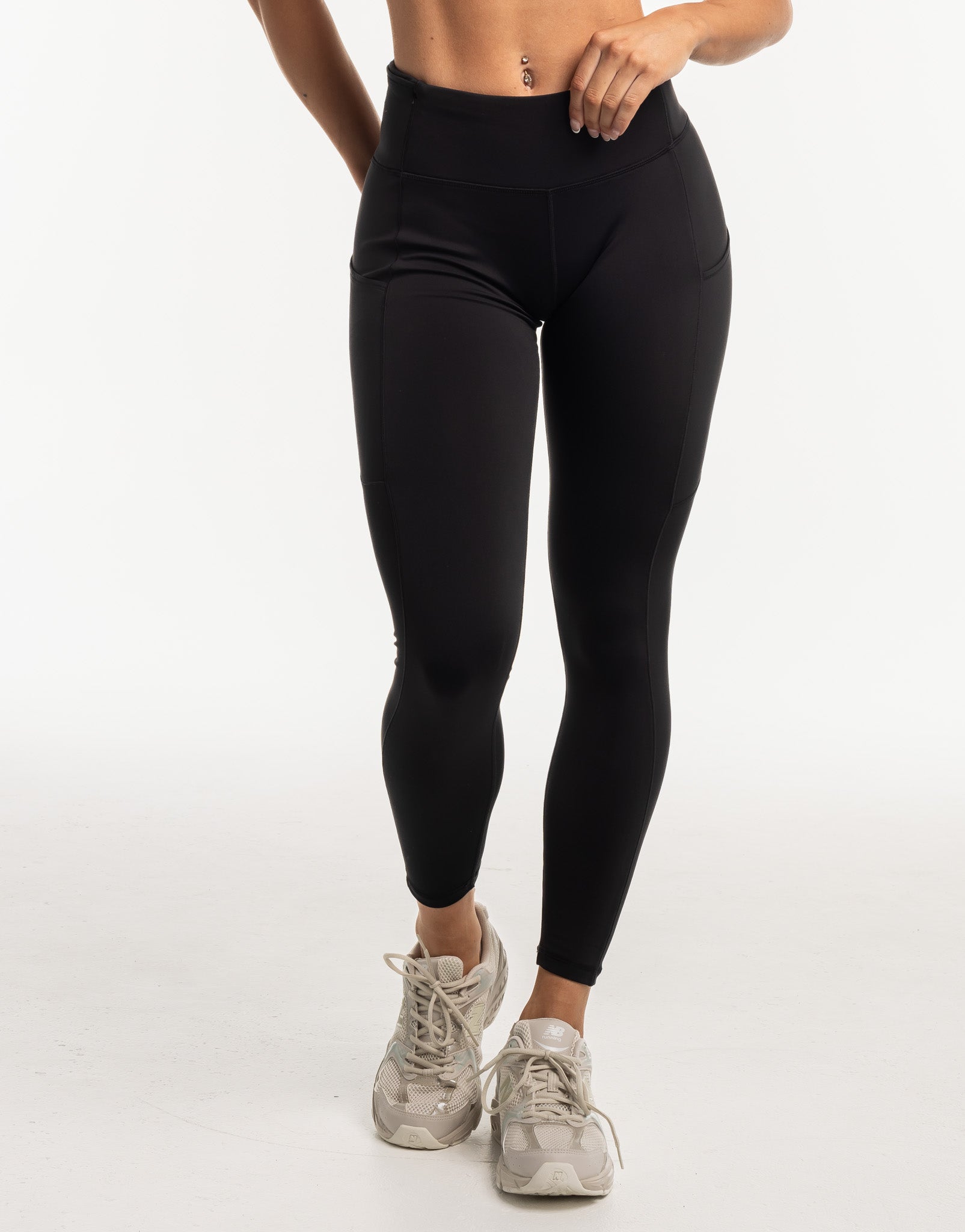 Thermal Pocket Leggings - Black