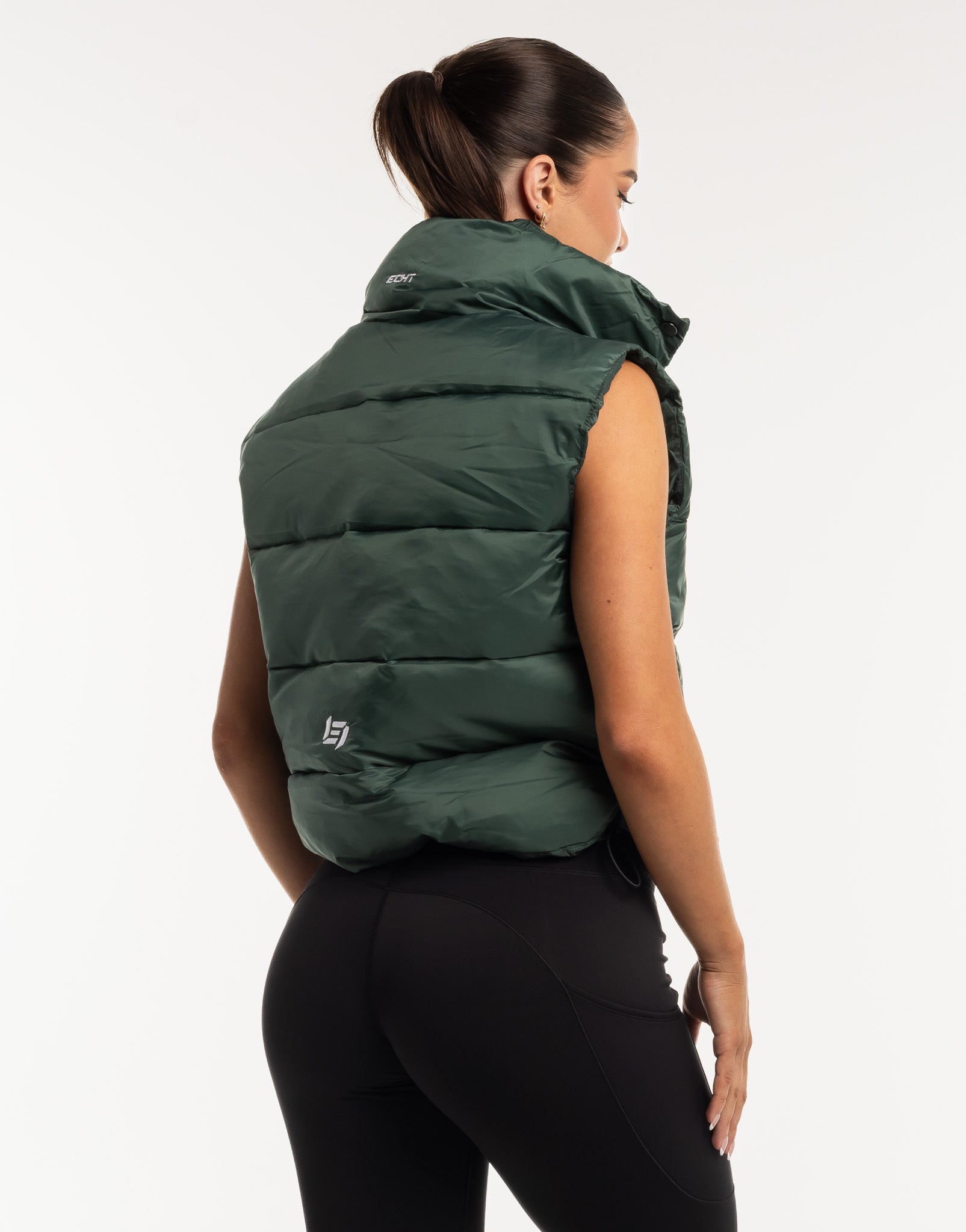 Elevate Puffer Vest - Emerald Green