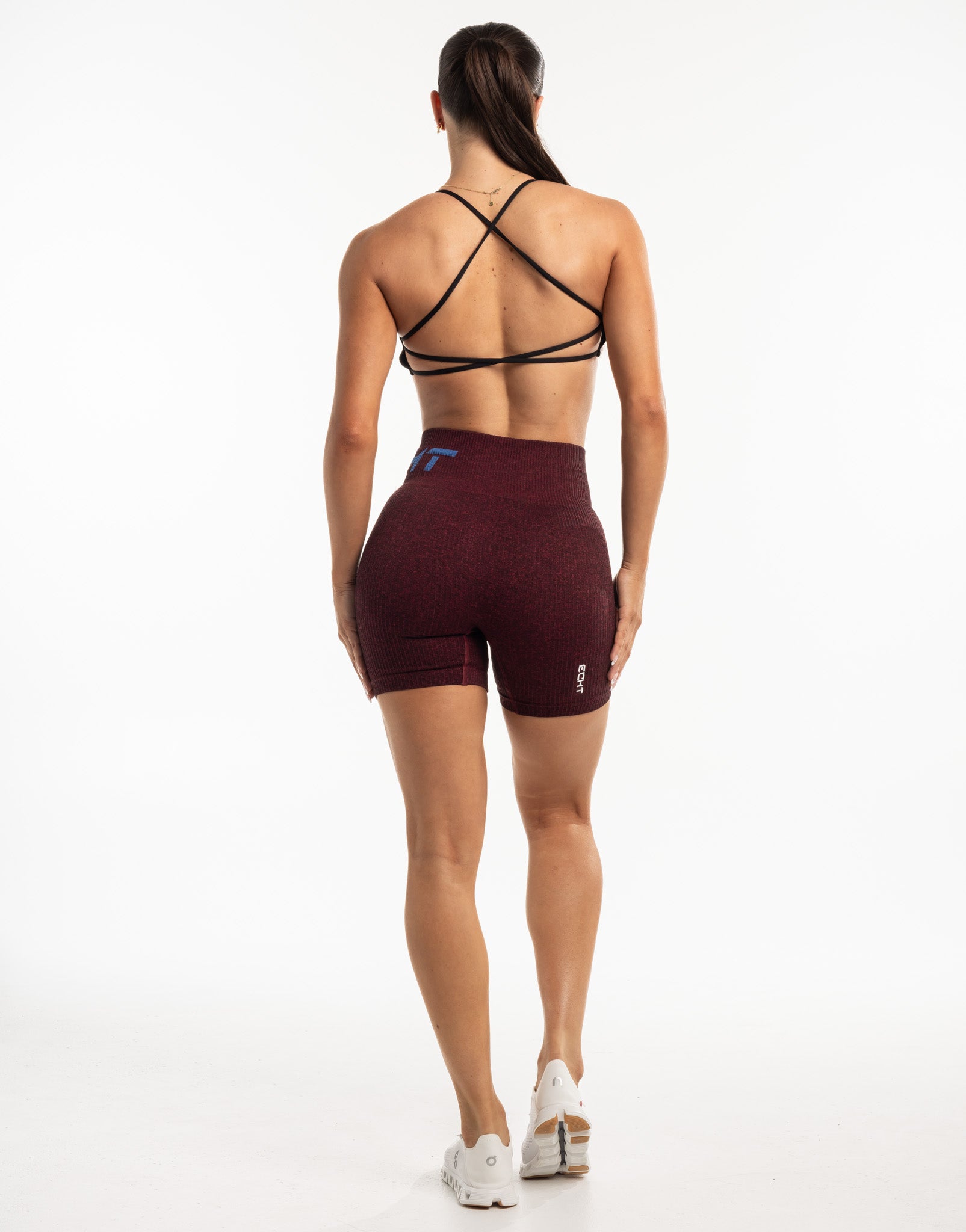 Arise Comfort Shorts - Magenta Marl