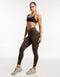 Echt Force Scrunch Leggings - Fudge Brown